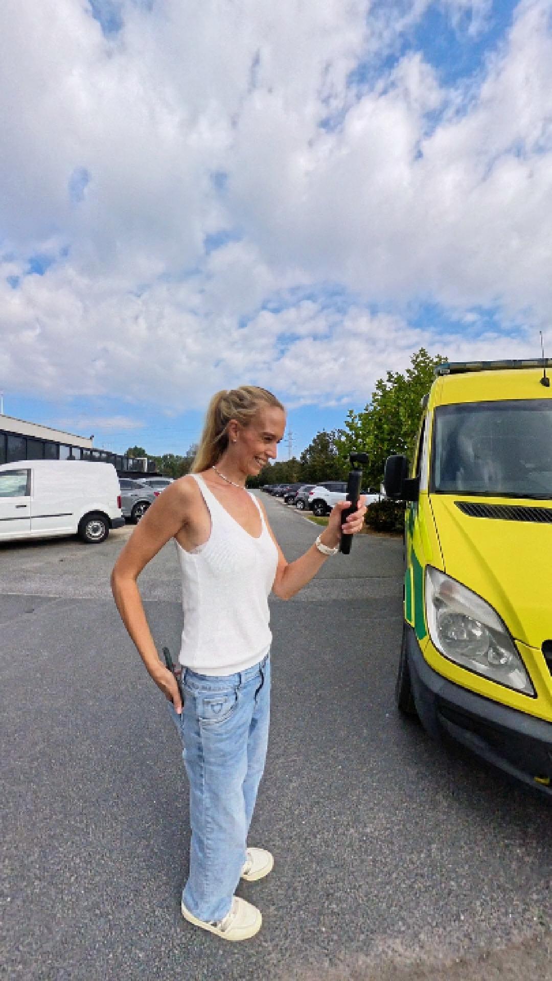 Altitura aan het filmen op locatie